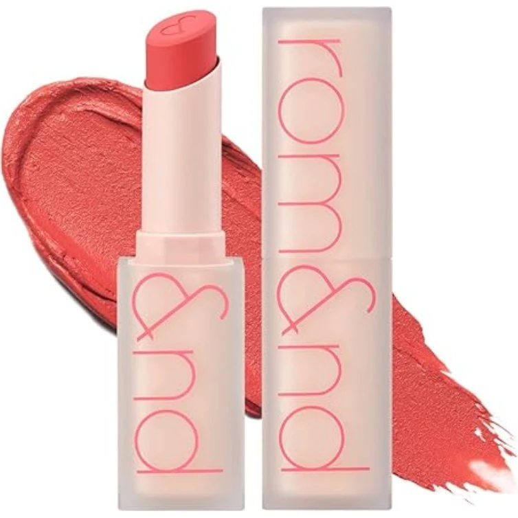 rom&nd Zero Matte Lipstick 08 Adorable, 3g - matowa pomadka koralowa