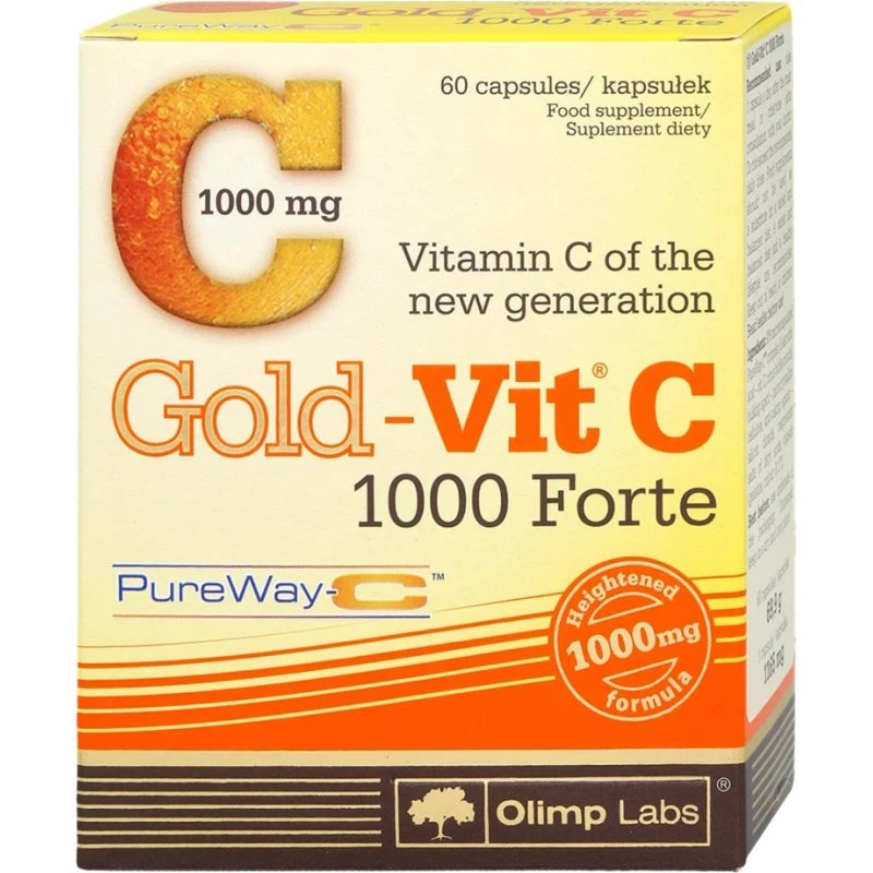 Olimp Gold-Vit C 1000 mg Forte 60 kapsułek