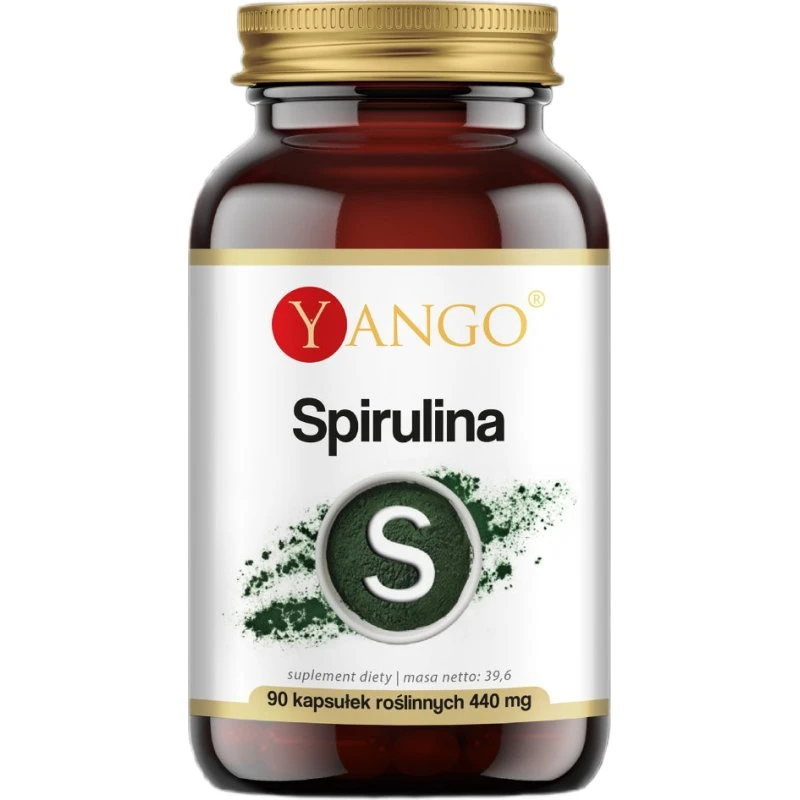 Yango Spirulina 350 mg – 90 kapsułek