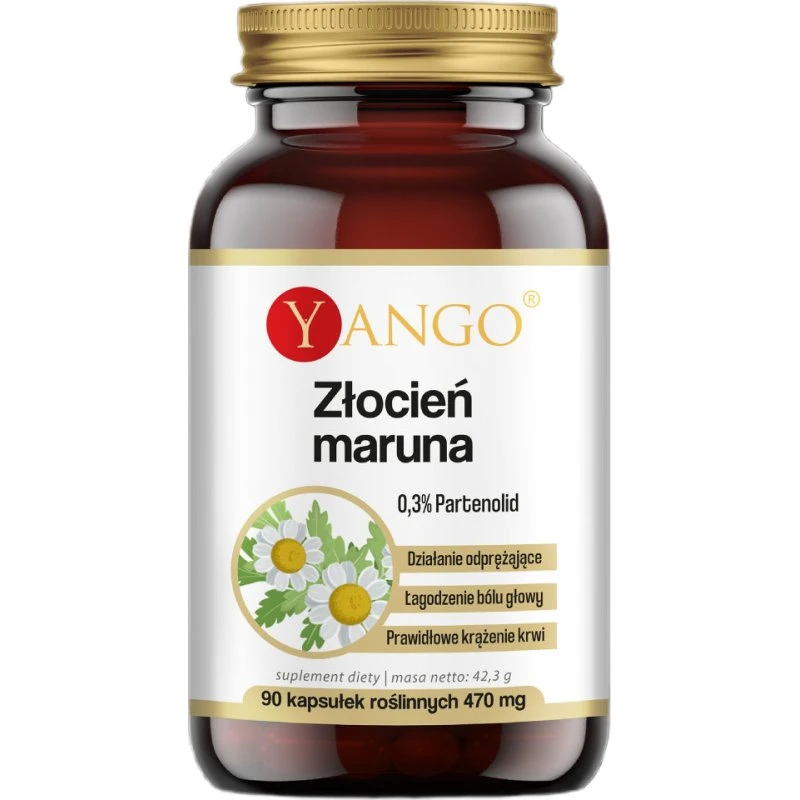 Yango Złocień Maruna 90 kapsułek (0,3% partenolidu)