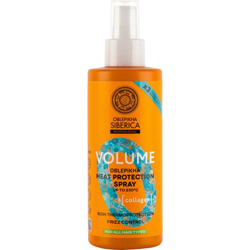 Natura Siberica Oblepikha Volume spray termoochronny 200ml