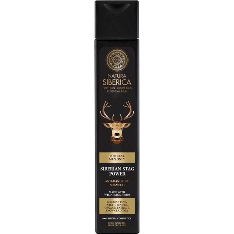 Natura Siberica Men Siberian Stag Power szampon przeciwłupieżowy 250ml