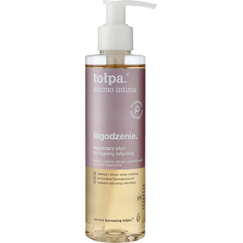 Tołpa Dermo Intima łagodzący płyn do higieny intymnej 195ml