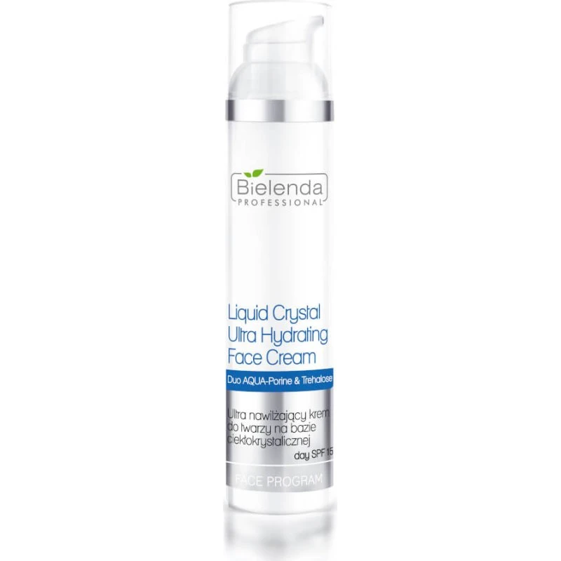 Bielenda Professional Liquid Crystal Ultra Hydrating Face Cream SPF15 100ml