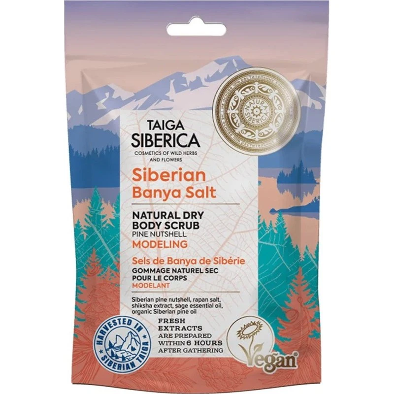 Natura Siberica Taiga Siberica modelujący suchy peeling z sosną 250ml