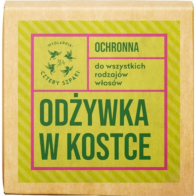 Mydlarnia Cztery Szpaki Odżywka w Kostce Leśna Róża 55g