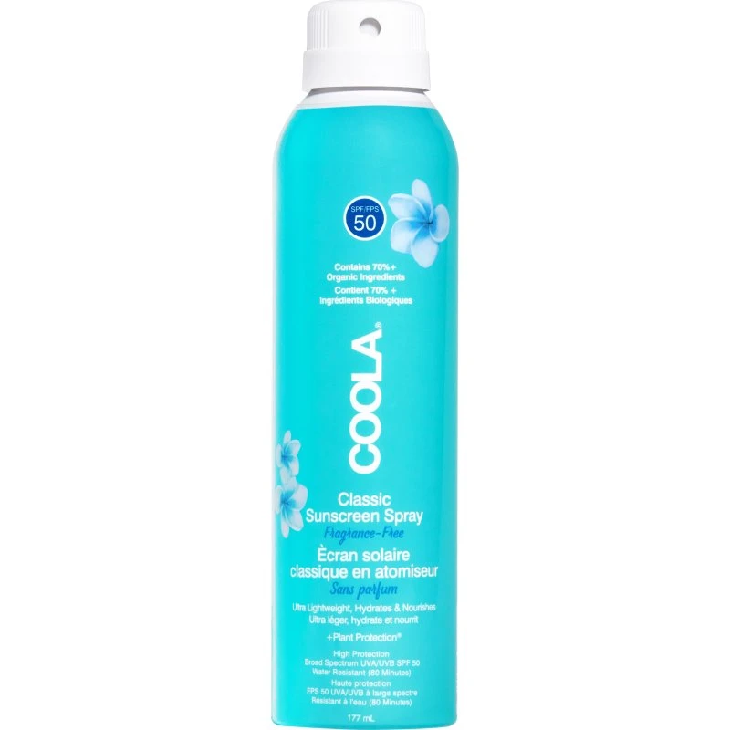 COOLA Classic Body Spray SPF 57 Bez zapachu 177 ml