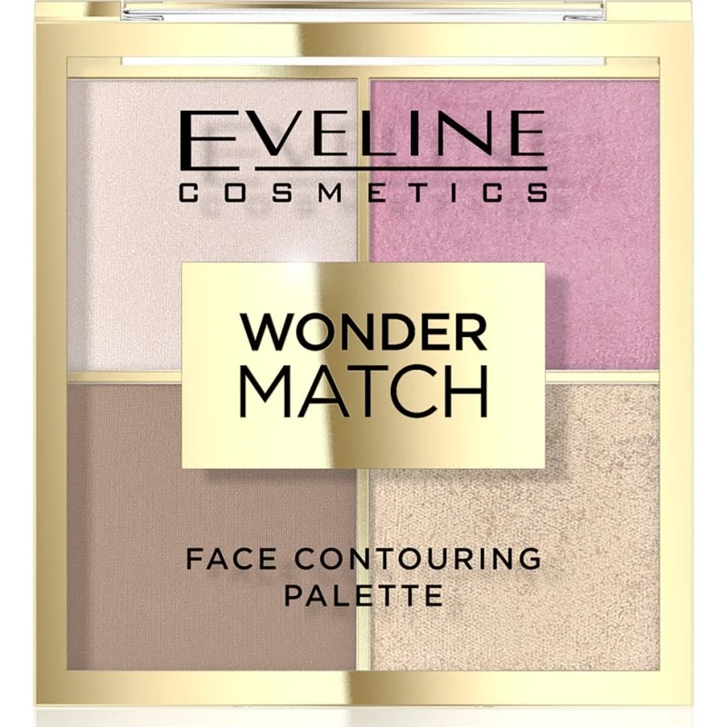 Eveline Cosmetics Wonder Match Paleta do Konturowania 02, 10g