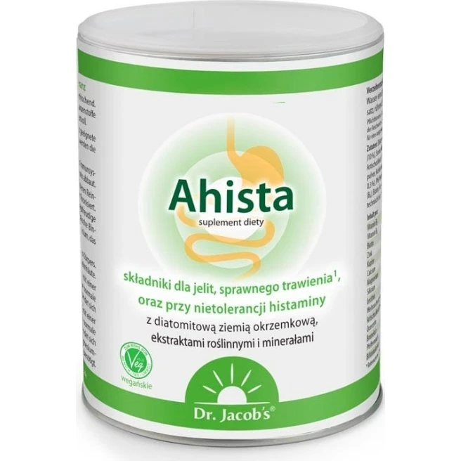 Dr. Jacob's Ahista 210g - Wsparcie Trawienia i Zdrowia Układu Pokarmowego