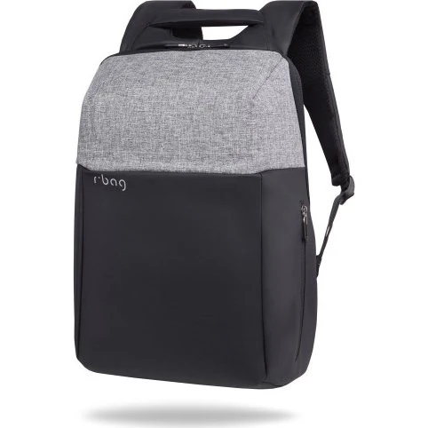 R-Bag Fort Plecak Męski na Laptopa 13-15,6" z USB Szary