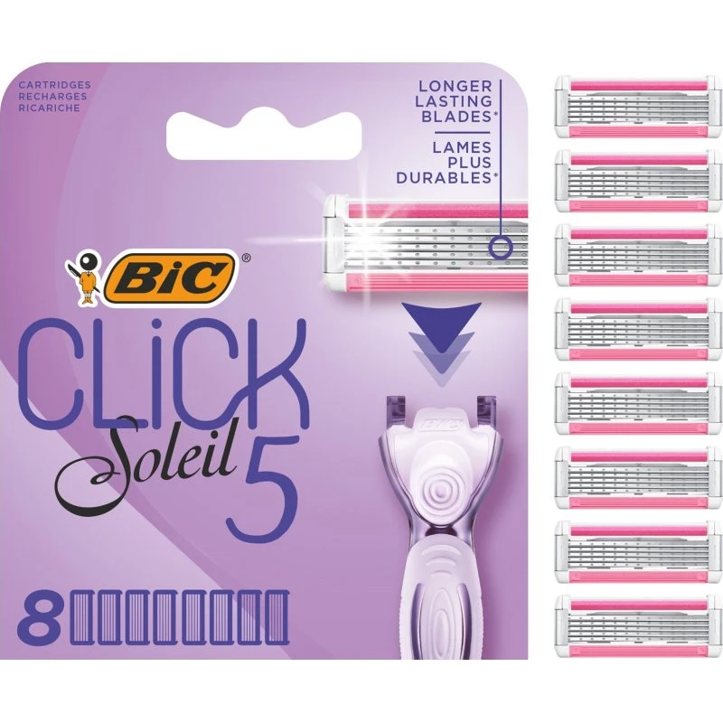BIC Soleil Click 5 Refill - Wymienne ostrza 8 szt.