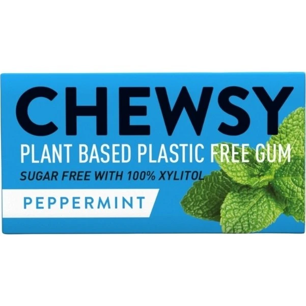 Chewsy Guma do żucia mięta pieprzowa z ksylitolem 15g