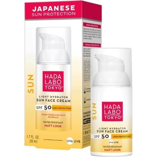 Hada Labo Tokyo Sun Face Cream SPF 50 50ml