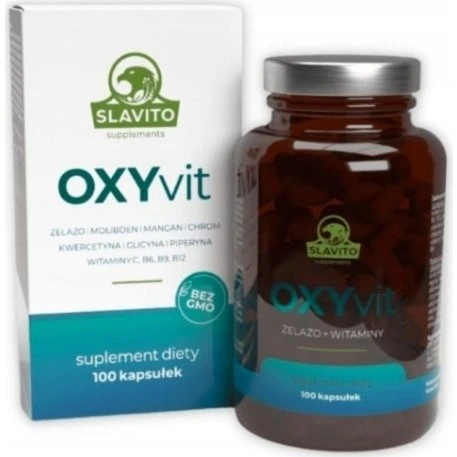Slavito OXYvit 100 kapsułek - Witaminy i Minerały