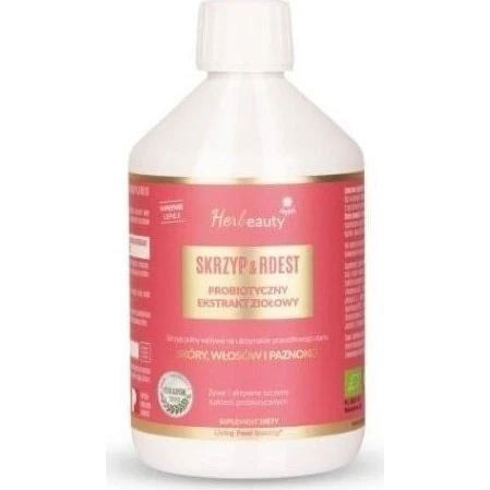 Joy Day Herbeauty Probiotyczny Ekstrakt Ziołowy Skrzyp i Rdest 500 ml