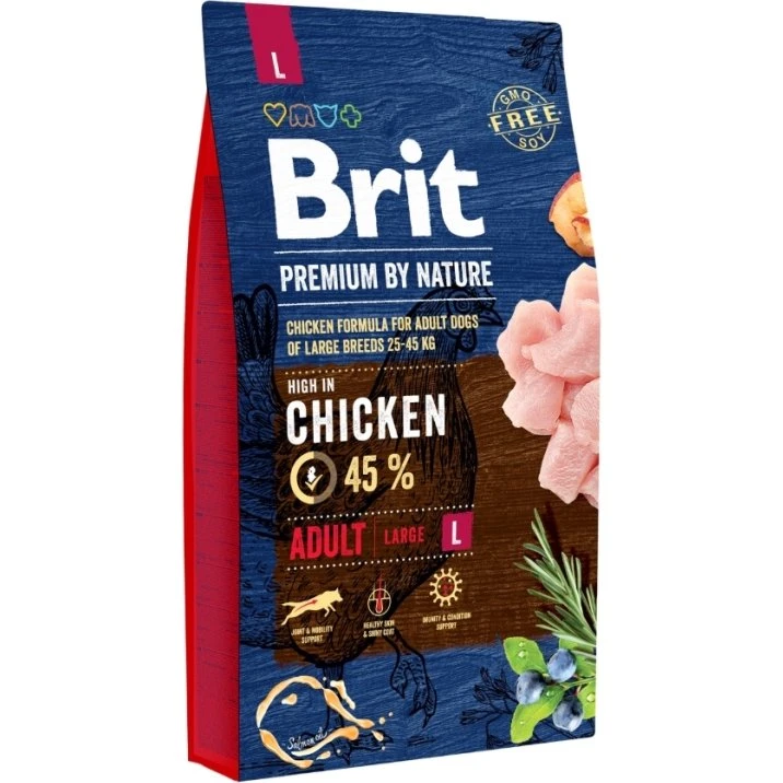 Brit Premium by Nature Adult L Sucha Karma dla Psów 8 kg
