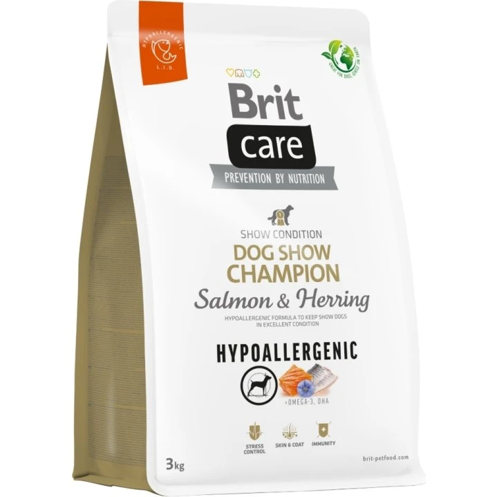 Brit Care Dog Hypoallergenic Dog Show Champion 3 kg