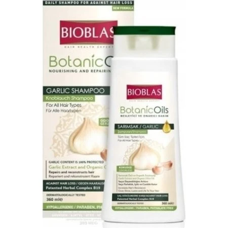 Bioblas Botanic Oils Szampon Czosnkowy Wzmacniający 360 ml