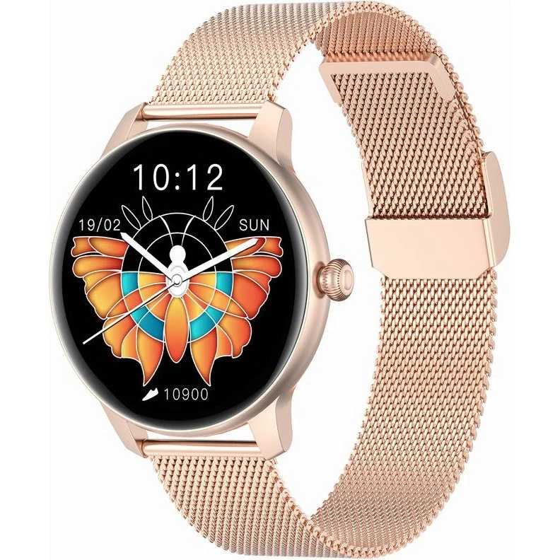 Oromed ORO Lady Gold Next Smartwatch Złoty 1.09" IPS