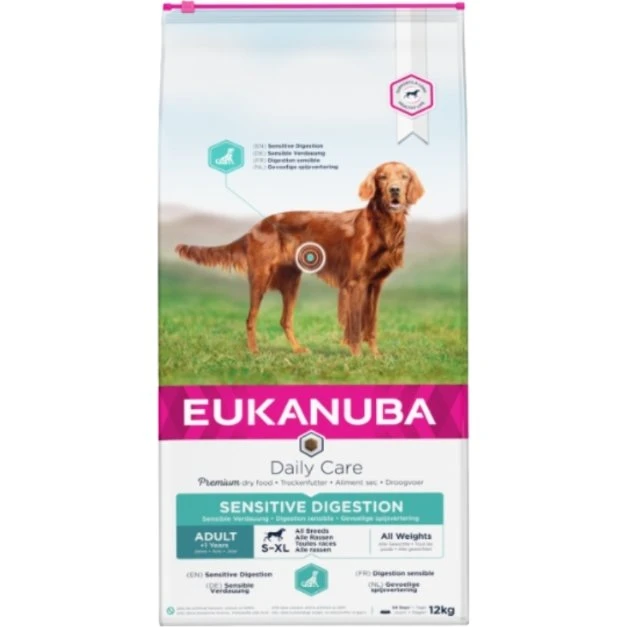 Eukanuba Daily Care dla psów z wrażliwym układem trawiennym 12 kg