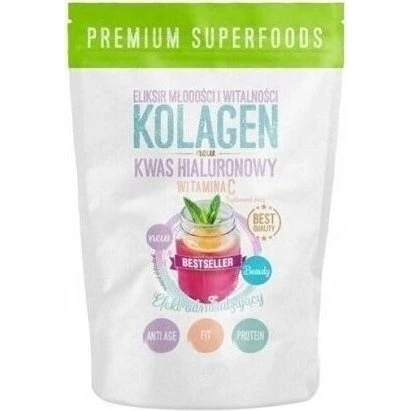 Intenson Kolagen + Witamina C + Kwas Hialuronowy 60 g