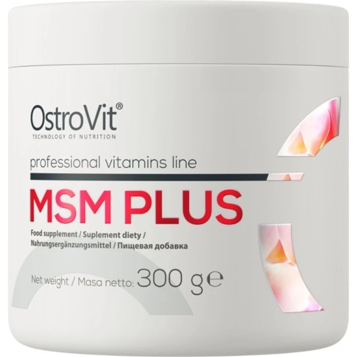 OstroVit MSM Plus 300 g - Wsparcie Stawów i Regeneracja