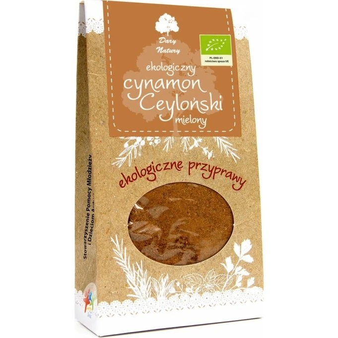 Cynamon cejloński mielony BIO 50 g
