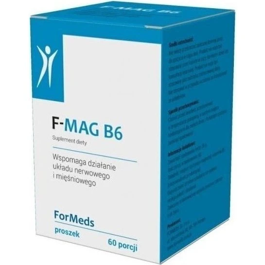 Formeds F-Mag B6 Magnez + Witamina B6 (P-5-P) 55,8g