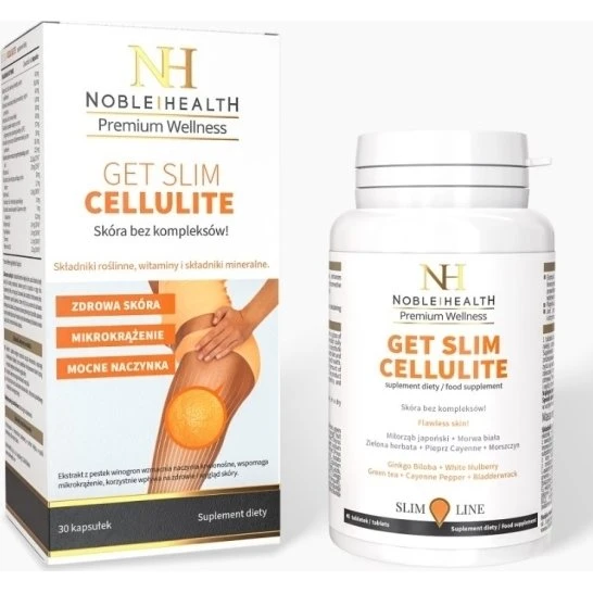 Noble Health Get Slim Cellulite 30 kapsułek