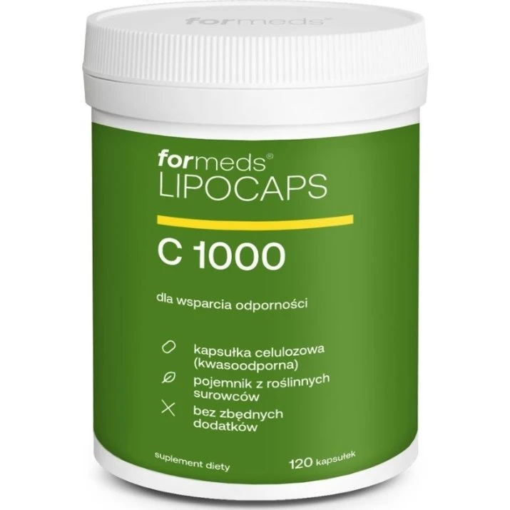 Formeds Lipocaps C 1000 Liposomalna Witamina C 120 kapsułek
