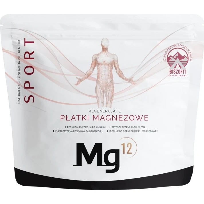 Mg12 Płatki Magnezowe Do Kąpieli Sport 1kg Biszofit