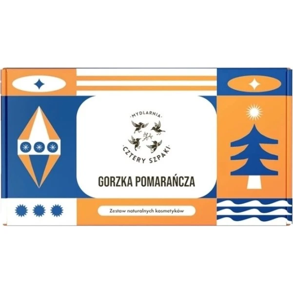 4 Szpaki Zestaw Gorzka Pomarańcza 2 - Zestaw Kosmetyków Naturalnych