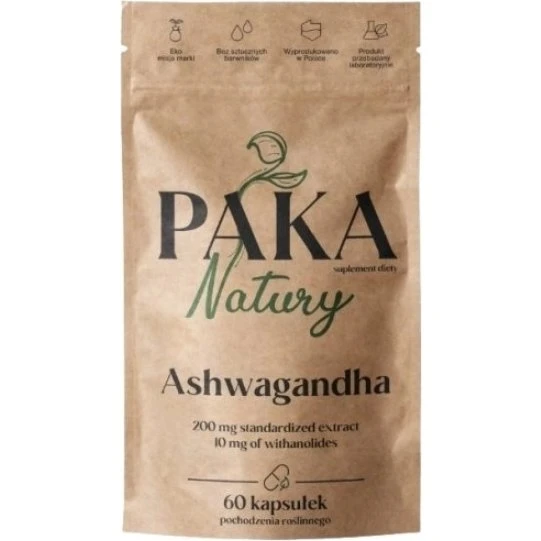 Paka Natury Ashwagandha 60 kapsułek
