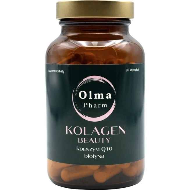 Olma Pharm Kolagen Beauty z Koenzymem Q10 i Biotyną 90 kaps.