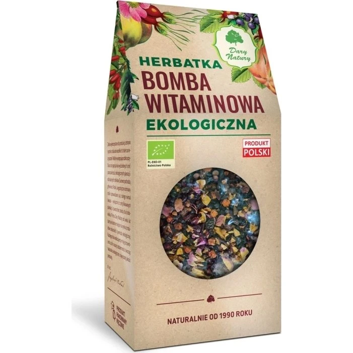Dary Natury Herbatka Bomba Witaminowa BIO 200 g