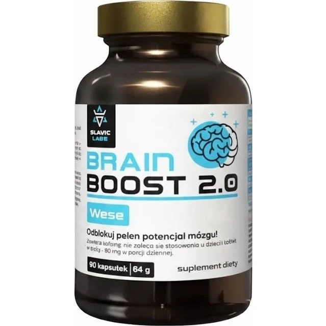 Slavic Labs BrainBoost Wese 2.0, 90 kapsułek