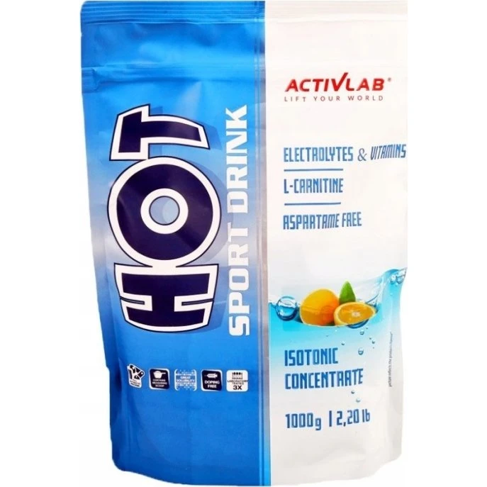 Activlab Węglowodany Izotonik Hot 1000g