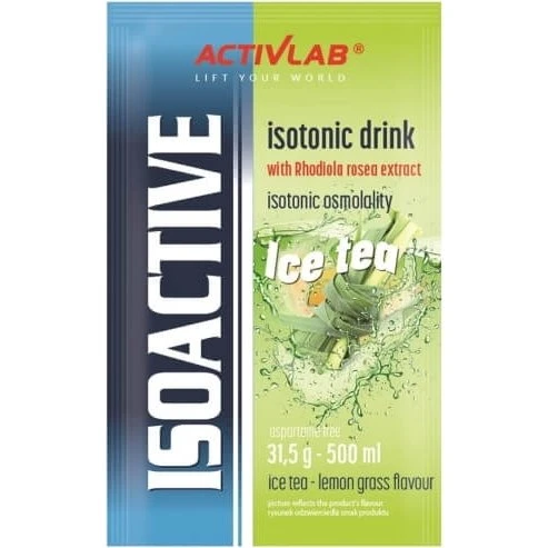 Activlab Isoactive Izotonik Węglowodany Herbata z Trawą Cytrynową 31,5g