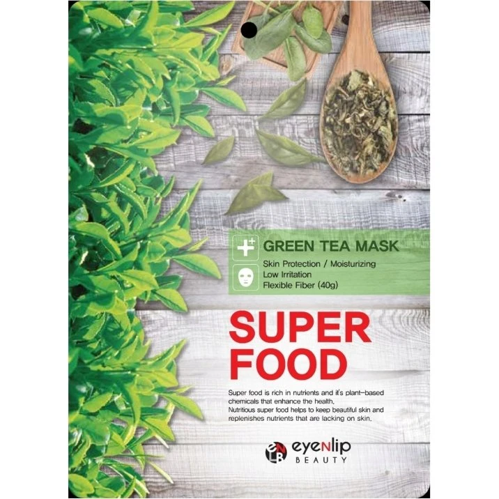 EYENLIP Super Food Green Tea Mask Maska w płachcie 23 ml