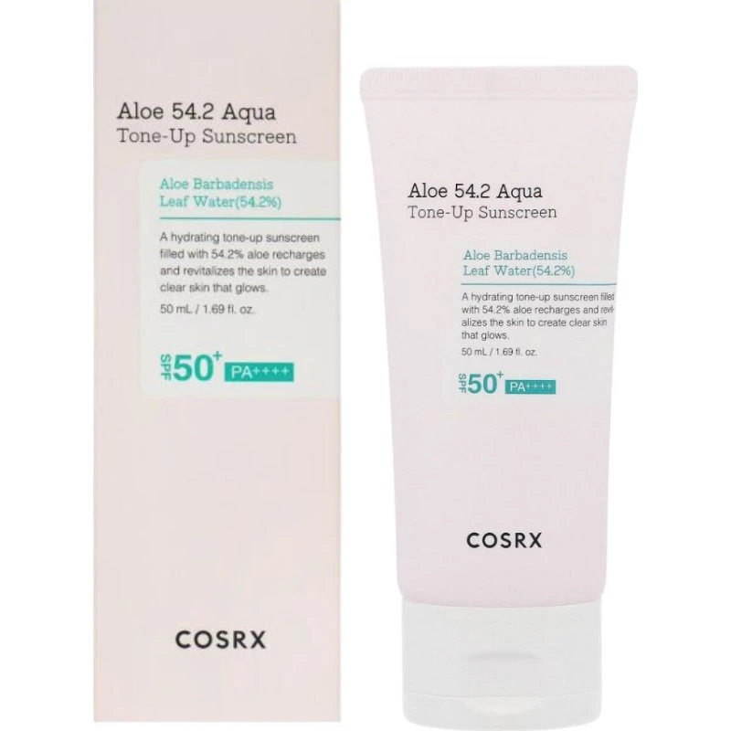 COSRX Aloe 54.2 Aqua Tone-Up Sunscreen SPF 50+/PA++++ 50ml