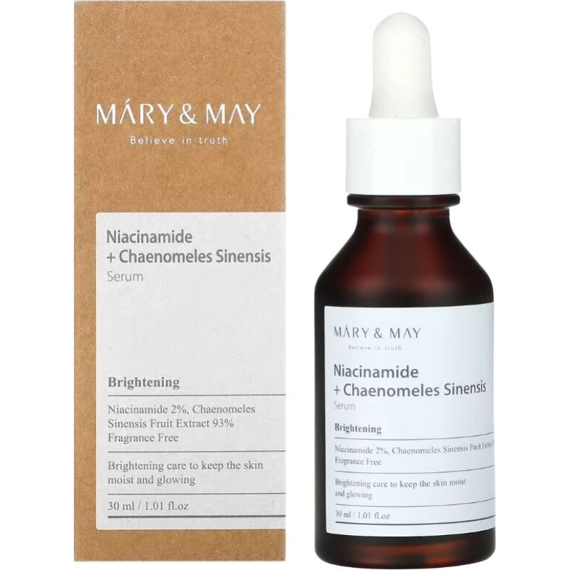 Mary&May Niacinamide + Chaenomeles Sinensis Serum, 30ml