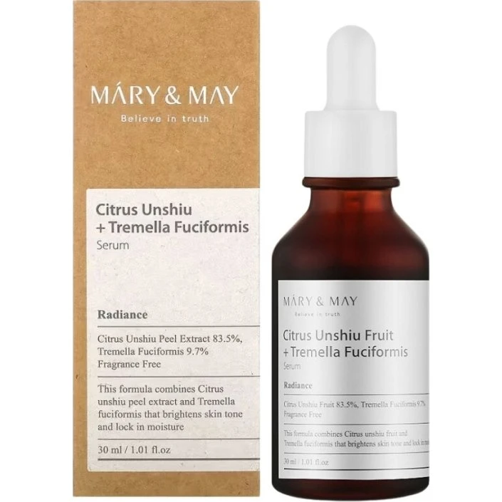 Mary&May Citrus Unshiu + Tremella Fuciformis Serum 30 ml