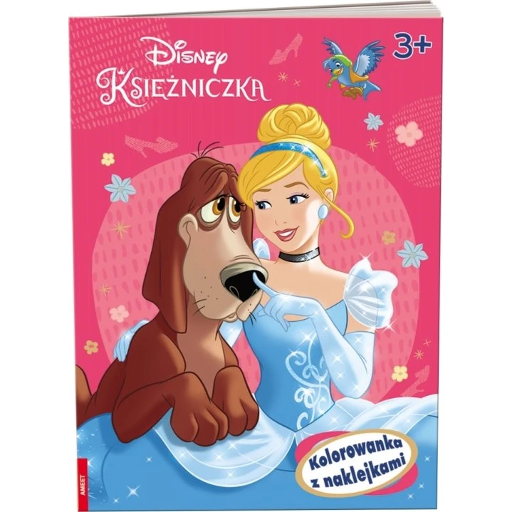 Disney Księżniczka: Kolorowanka z naklejkami