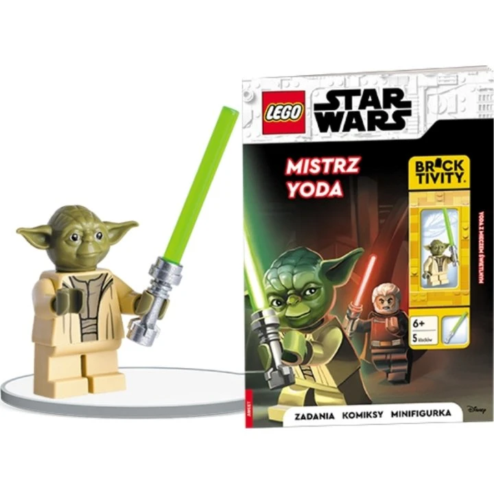 LEGO Star Wars Mistrz Yoda: Książka i minifigurka