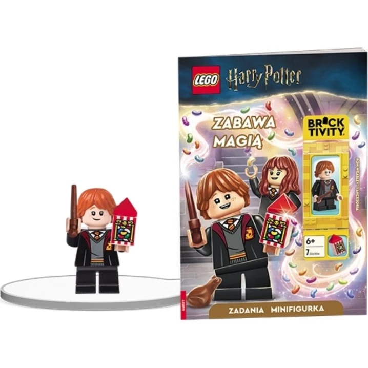 LEGO Harry Potter Zabawa magią: Książka + minifigurka Rona Weasleya