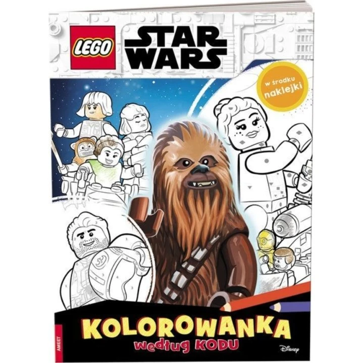 Lego Star Wars: Kolorowanka według kodu