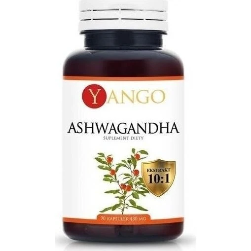 Yango Ashwagandha Ekstrakt 10:1, 90 kapsułek