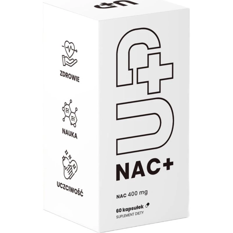 UP Health Pharma UP NAC+ 60 kapsułek - N-acetylocysteina