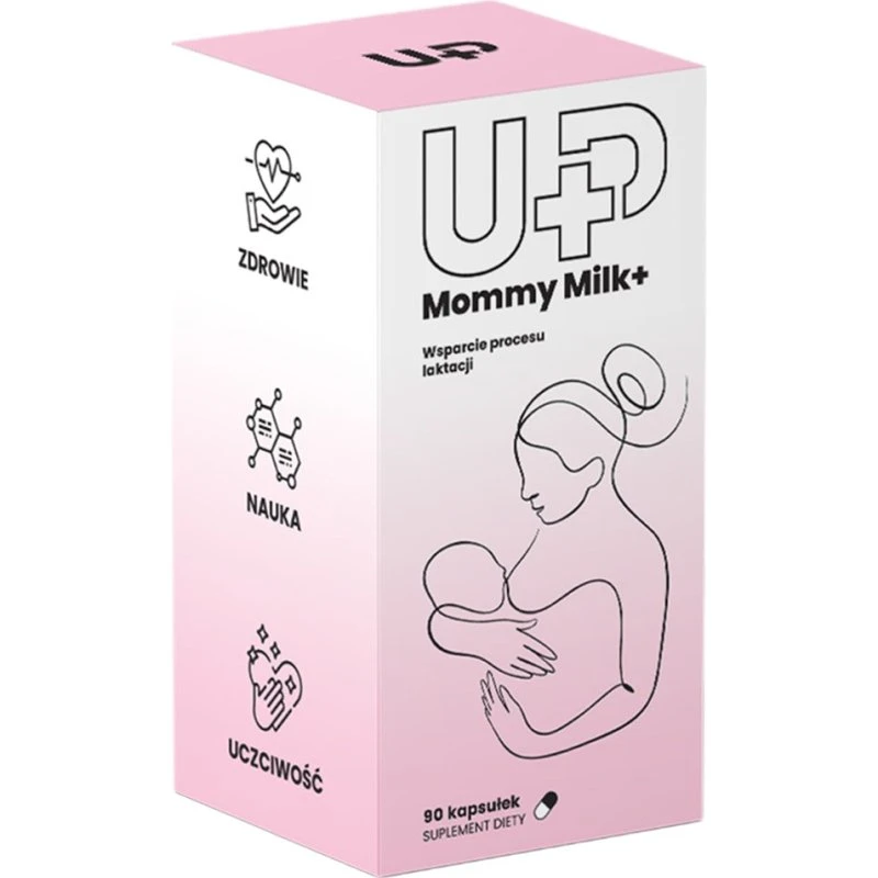 UP Health Pharma Mommy Milk+ Suplement Wsparcie Laktacji 90 kaps.