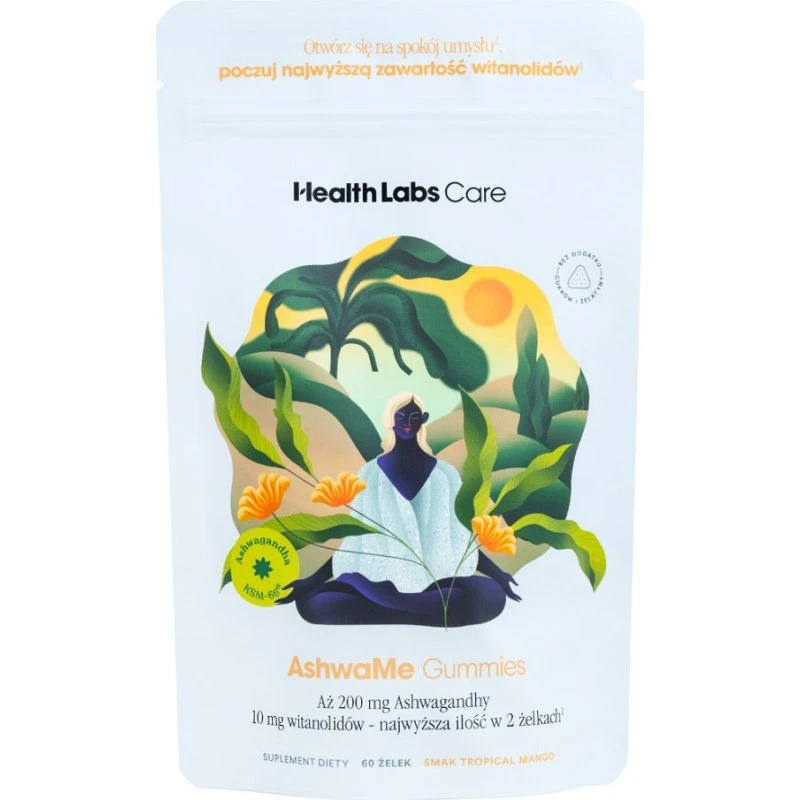 Health Labs AshwaMe Gummies Ashwagandha KSM-66 60 szt.